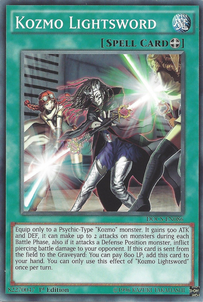 Kozmo Lightsword [DOCS-EN086] Common Yu-Gi-Oh!