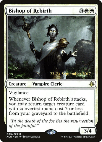 Bishop of Rebirth [Ixalan Prerelease Promos] Magic: The Gathering