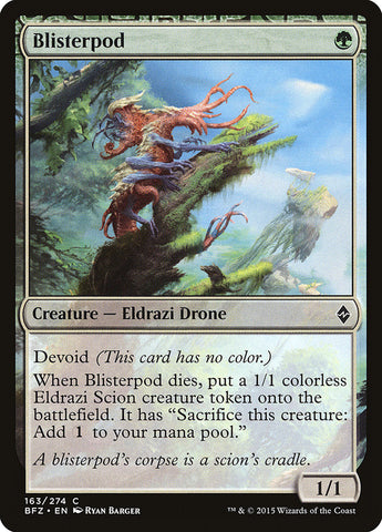 Blisterpod [Battle for Zendikar] Magic: The Gathering
