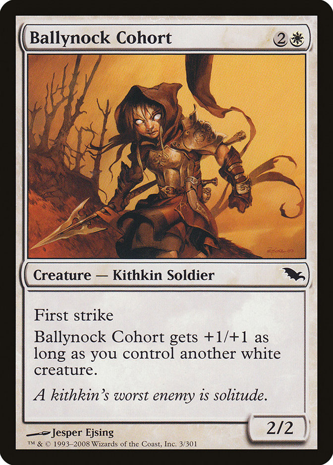 Ballynock Cohort [Shadowmoor] Magic: The Gathering