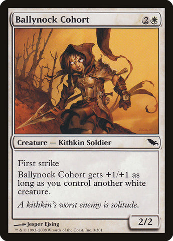 Ballynock Cohort [Shadowmoor] Magic: The Gathering