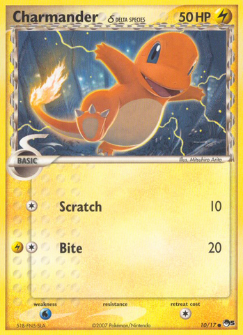 Charmander (10/17) (Delta Species) [POP Series 5] Pokémon