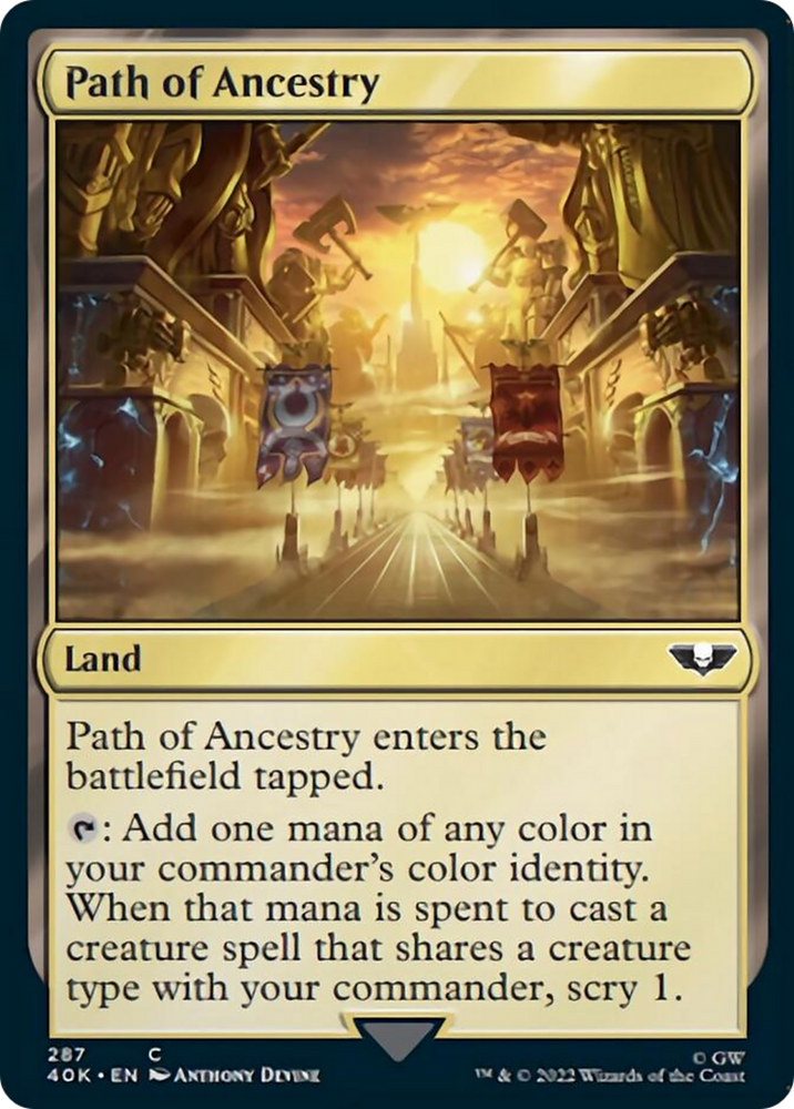 Path of Ancestry [Warhammer 40,000] Magic: The Gathering