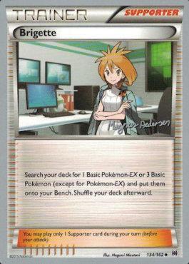 Brigette (134/162) (Garbanette - Magnus Pedersen) [World Championships 2018] Pokémon