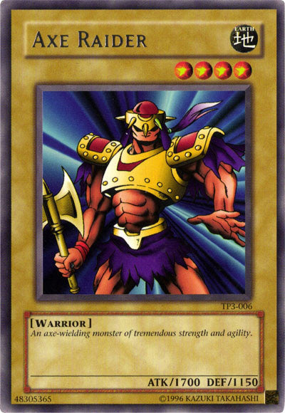 Axe Raider [TP3-006] Rare Yu-Gi-Oh!