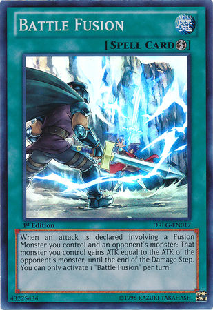 Battle Fusion [DRLG-EN017] Super Rare Yu-Gi-Oh!