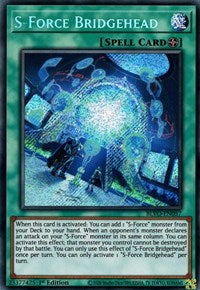 S-Force Bridgehead [BLVO-EN057] Secret Rare Yu-Gi-Oh!