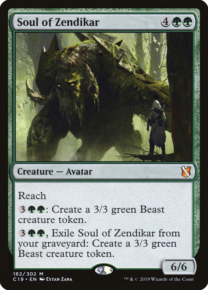 Soul of Zendikar [Commander 2019] Magic: The Gathering