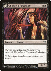 Chosen of Markov // Markov's Servant [Dark Ascension] Magic: The Gathering
