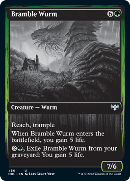 Bramble Wurm [Innistrad: Double Feature] Magic: The Gathering