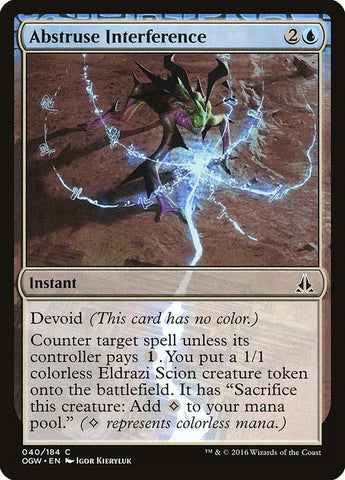 Abstruse Interference [Oath of the Gatewatch] Magic: The Gathering