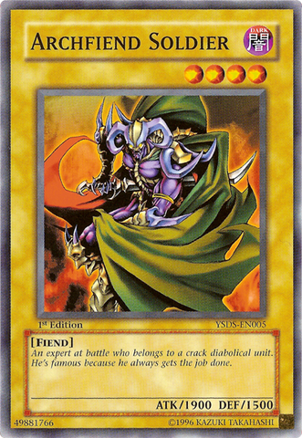 Archfiend Soldier [YSDS-EN005] Common Yu-Gi-Oh!