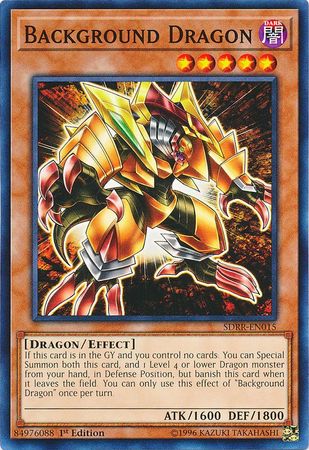 Background Dragon [SDRR-EN015] Common Yu-Gi-Oh!