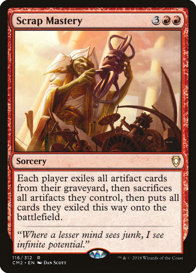 Scrap Mastery [Commander Anthology Volume II] Magic: The Gathering