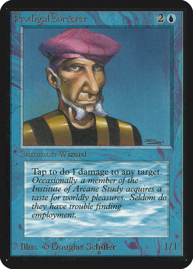 Prodigal Sorcerer [Alpha Edition] Magic: The Gathering