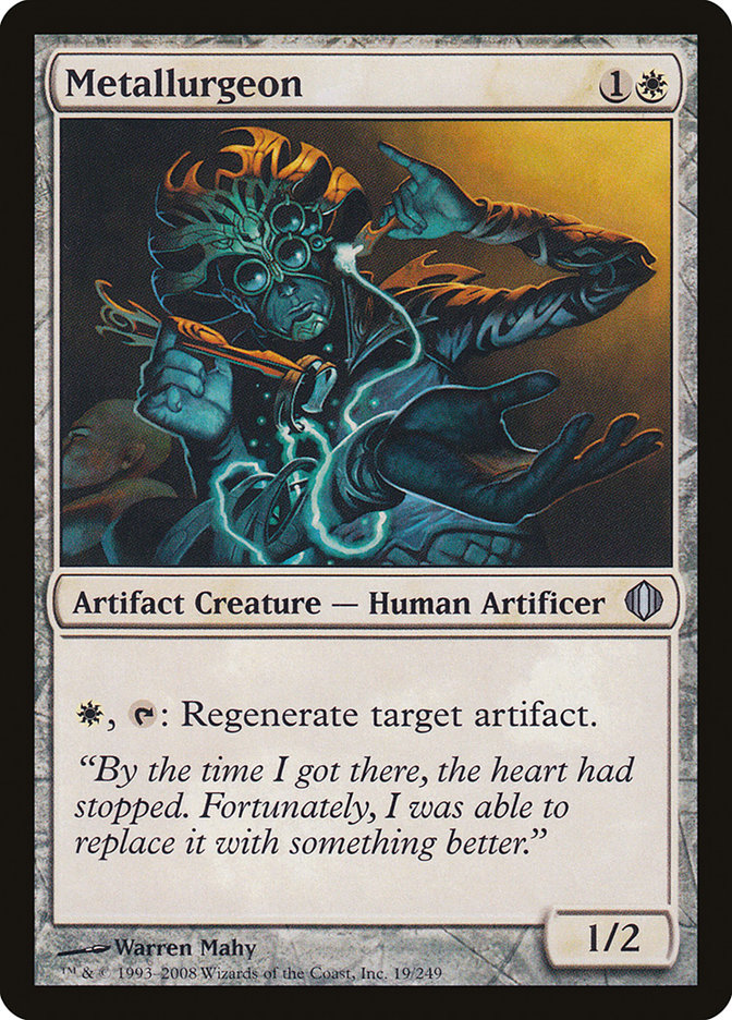 Metallurgeon [Shards of Alara] Magic: The Gathering