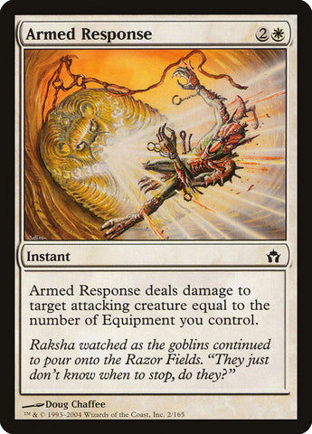 Armed Response [Fifth Dawn] Magic: The Gathering