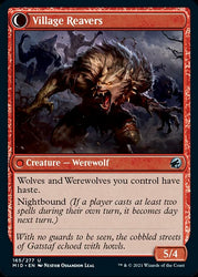 Village Watch // Village Reavers [Innistrad: Midnight Hunt] Magic: The Gathering