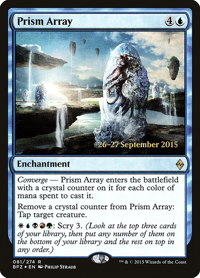 Prism Array [Battle for Zendikar Prerelease Promos] Magic: The Gathering