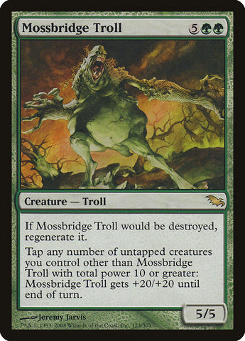 Mossbridge Troll [Shadowmoor] Magic: The Gathering