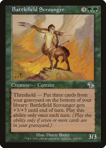 Battlefield Scrounger [Judgment] Magic: The Gathering