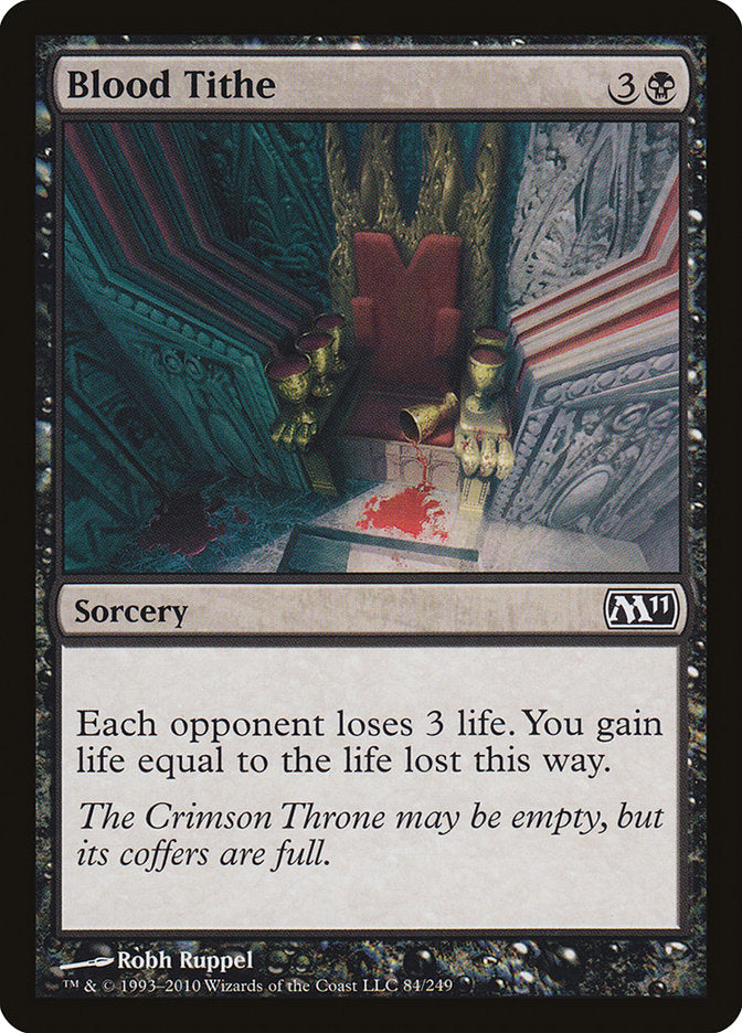 Blood Tithe [Magic 2011] Magic: The Gathering