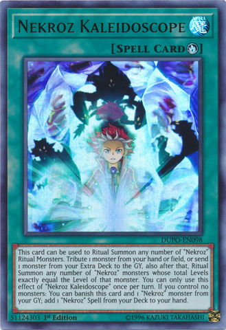 Nekroz Kaleidoscope [DUPO-EN098] Ultra Rare Yu-Gi-Oh!