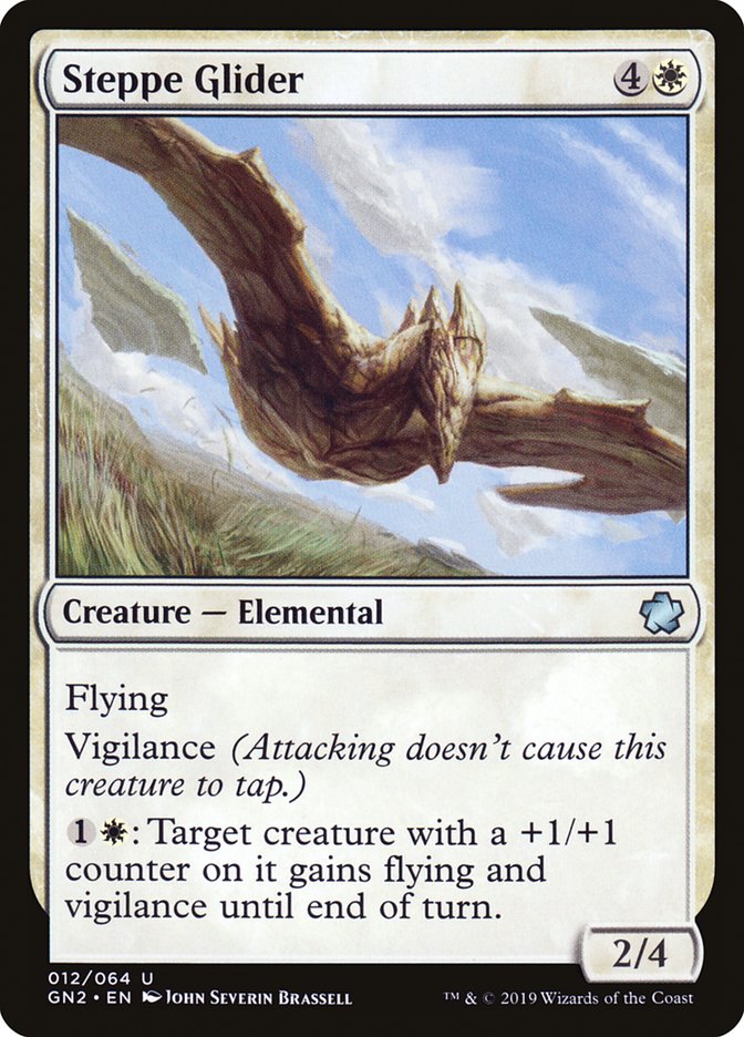 Steppe Glider [Game Night 2019] Magic: The Gathering