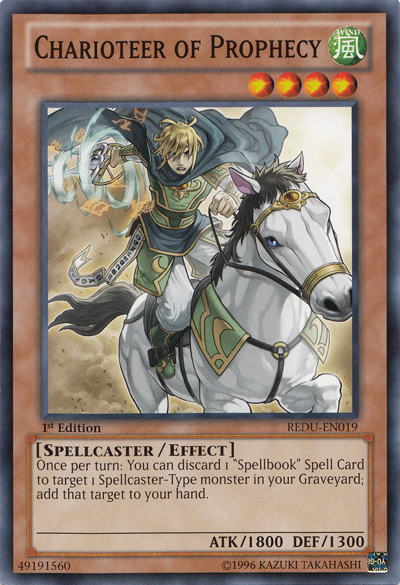 Charioteer of Prophecy [REDU-EN019] Common Yu-Gi-Oh!
