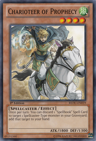 Charioteer of Prophecy [REDU-EN019] Common Yu-Gi-Oh!