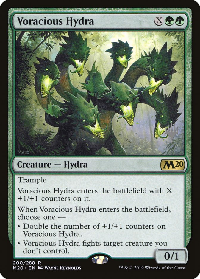 Voracious Hydra (Promo Pack) [Core Set 2020 Promos] Magic: The Gathering