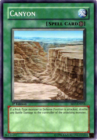 Canyon [SD7-EN016] Common Yu-Gi-Oh!