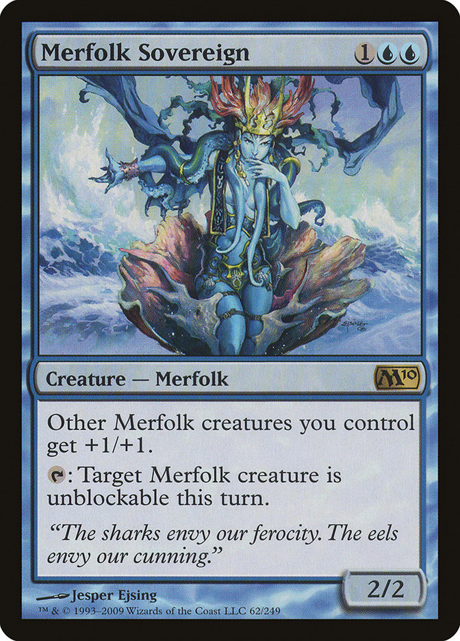 Merfolk Sovereign [Magic 2010] Magic: The Gathering