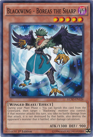 Blackwing - Boreas the Sharp [LC5D-EN126] Common Yu-Gi-Oh!