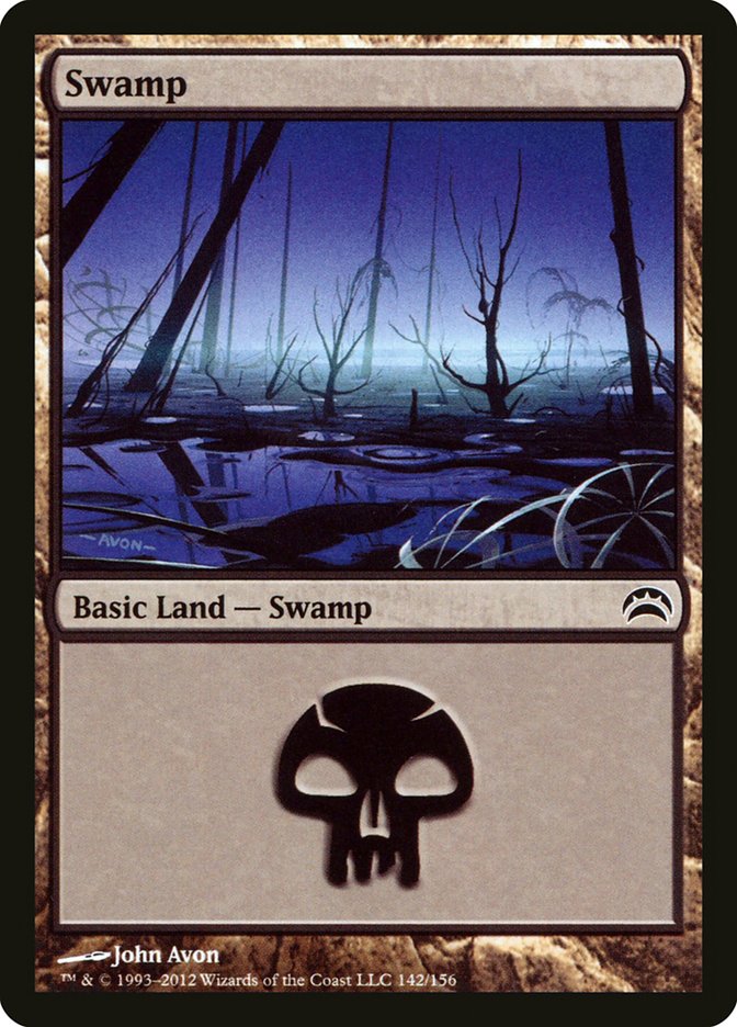 Swamp (142) [Planechase 2012] Magic: The Gathering