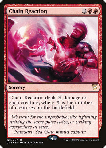 Chain Reaction [Commander 2018] Magic: The Gathering