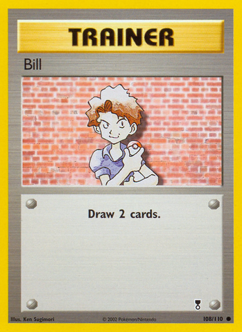 Bill (108/110) [Legendary Collection] Pokémon