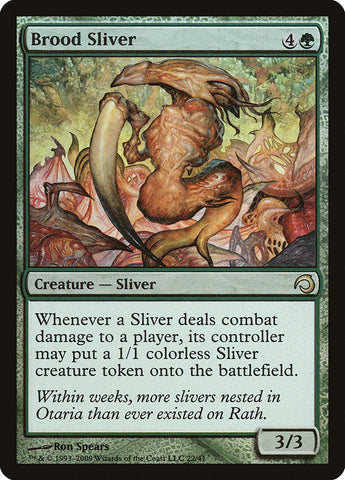Brood Sliver [Premium Deck Series: Slivers] Magic: The Gathering
