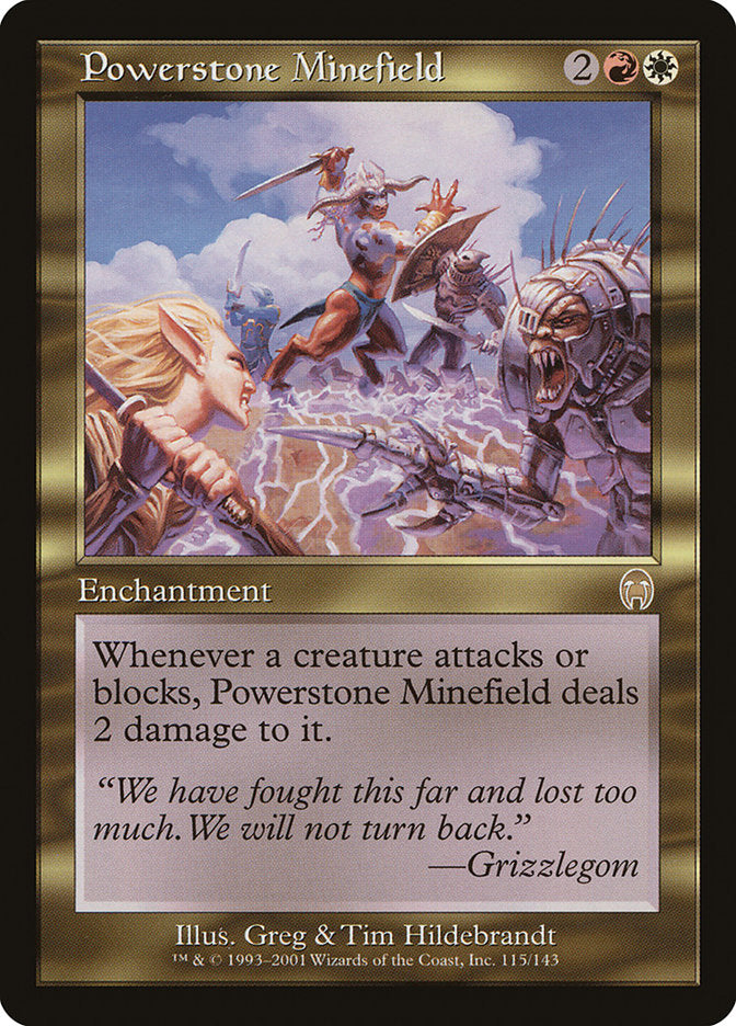 Powerstone Minefield [Apocalypse] Magic: The Gathering