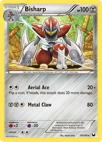 Bisharp (79/108) [Black & White: Dark Explorers] Pokémon