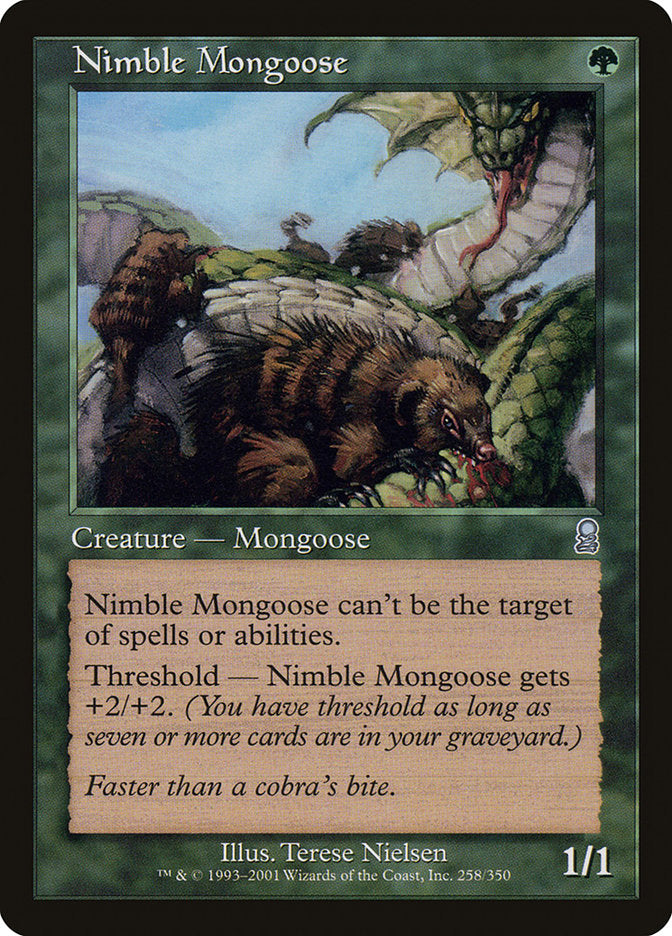 Nimble Mongoose [Odyssey] Magic: The Gathering