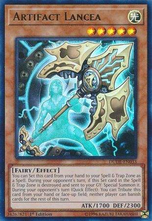 Artifact Lancea [DUDE-EN033] Ultra Rare Yu-Gi-Oh!
