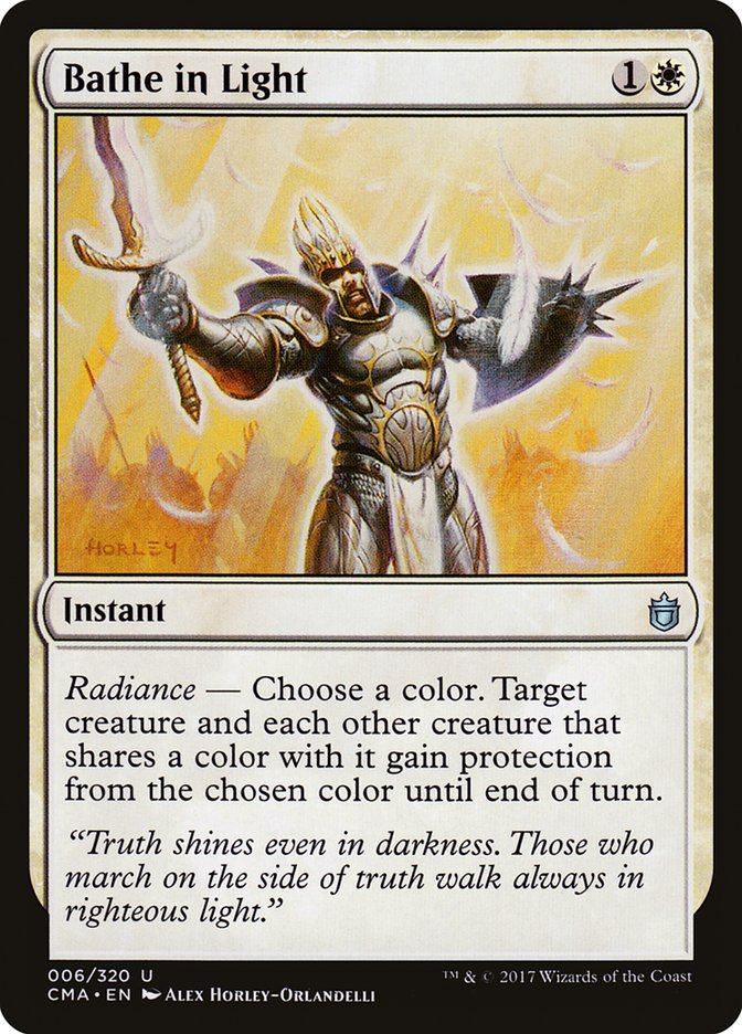 Bathe in Light [Commander Anthology] Magic: The Gathering