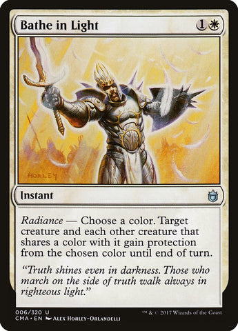 Bathe in Light [Commander Anthology] Magic: The Gathering