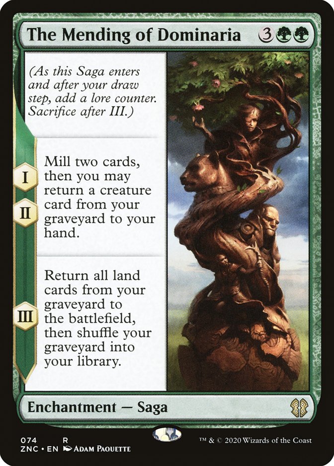 The Mending of Dominaria [Zendikar Rising Commander] Magic: The Gathering
