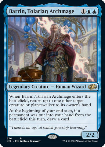 Barrin, Tolarian Archmage [Jumpstart 2022] Magic: The Gathering