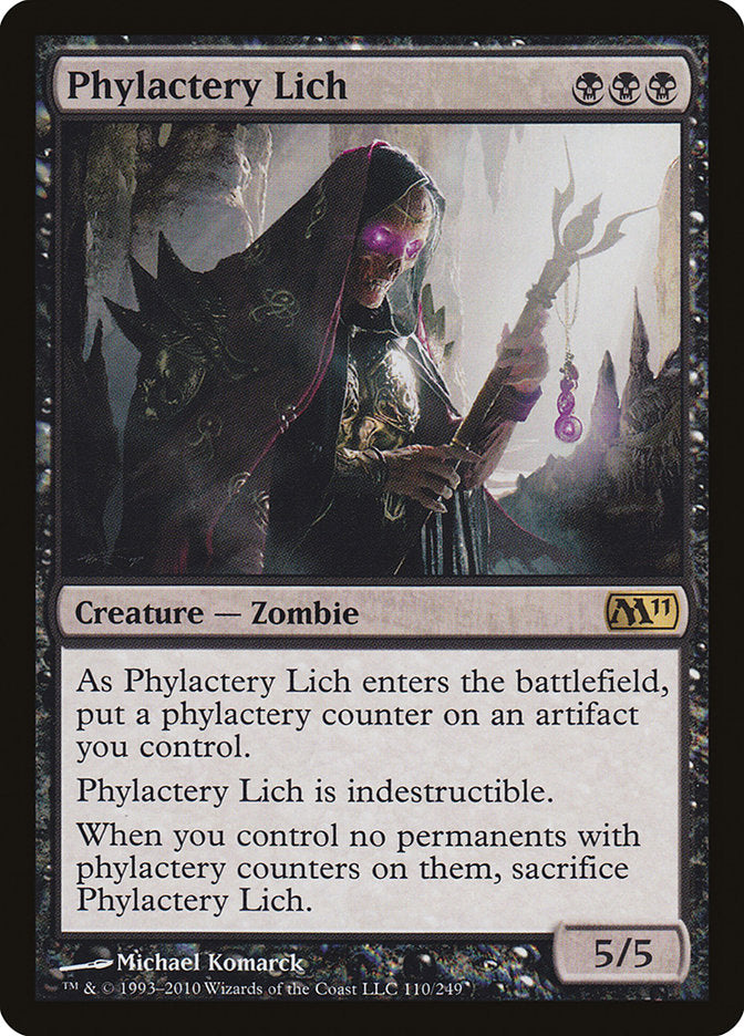 Phylactery Lich [Magic 2011] Magic: The Gathering
