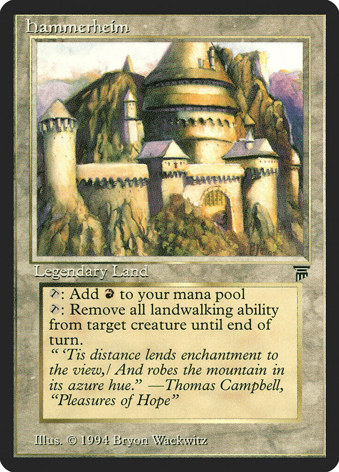 Hammerheim [Legends] Magic: The Gathering