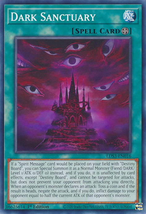 Dark Sanctuary [LDS3-EN016] Common Yu-Gi-Oh!