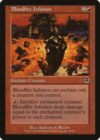 Bloodfire Infusion [Apocalypse] Magic: The Gathering